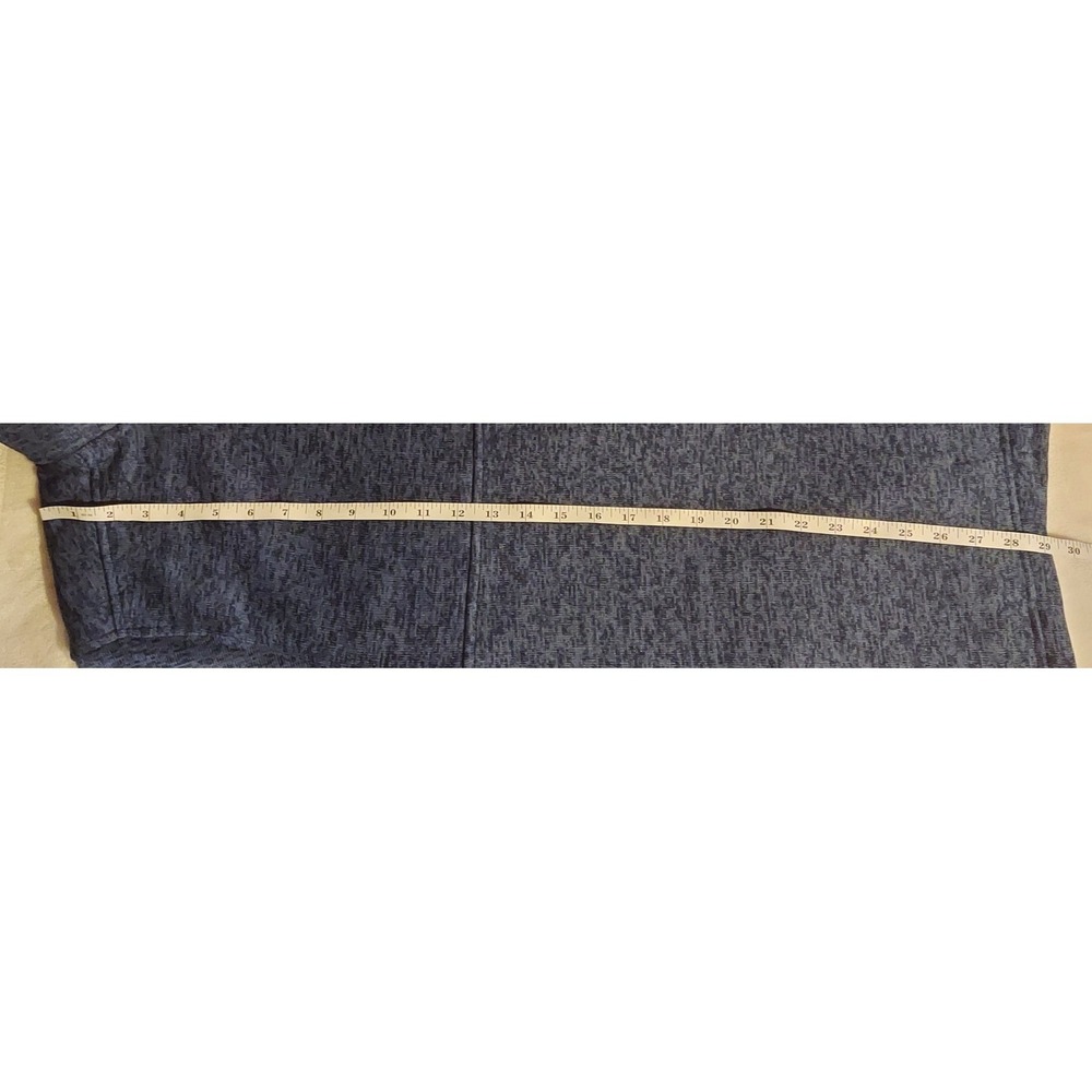 Lands End Mens Navy (Brushed) Sweater Fleece Snap Neck Pullover Jacket Size XXL❤ - Picture 10 of 12